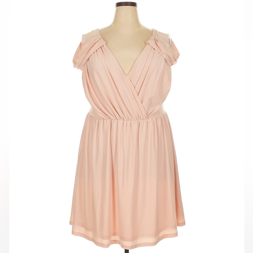 ASOS Dress wedding guest Pink Dress Size 20